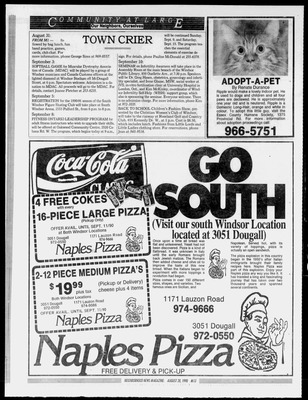 Naples Pizza Ad